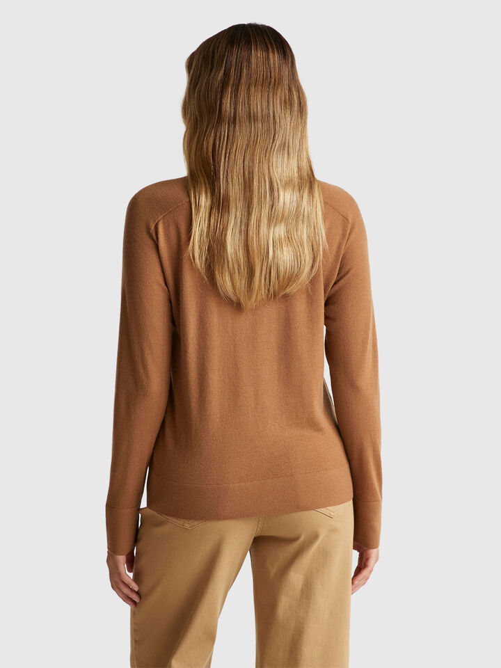 TURTLE NECK SWEATER Women image number 2
